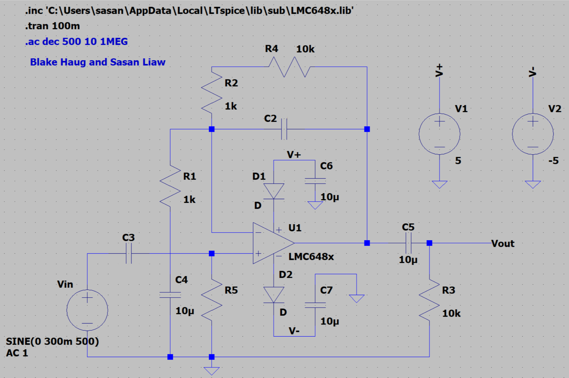 Circuit in LTspice